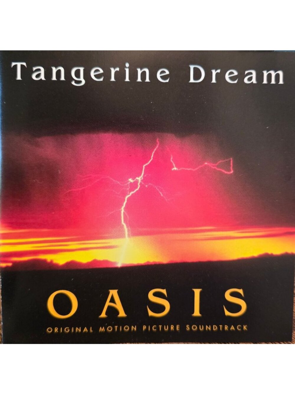 Oasis Original Motion Picture Soundtrack Music CD Tangerine Dream 37951cd